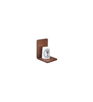 All Wood Cone Talc Holder